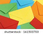 Photo of Colorful green envelope background | Free christmas images