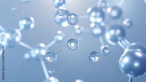 boric acid molecular structure 3d, flat model, orthoboric acid ...