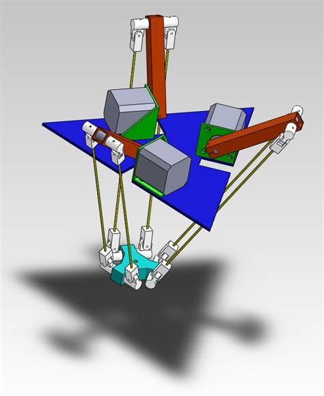 Building a Delta Robot: Kinematics Calculations – Marginally Clever Robots