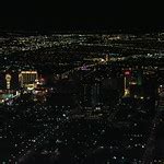 Las Vegas Night Lights from Stratosphere Tower - behind glass | Flickr - Photo Sharing!