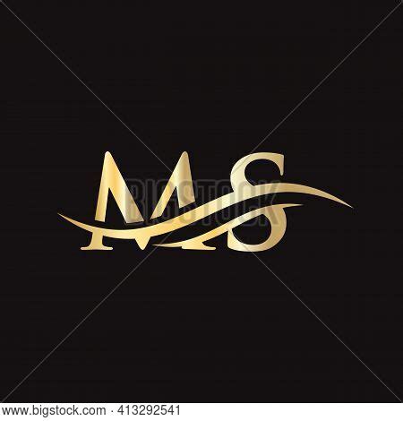 Ms Logo Design. Vector & Photo (Free Trial) | Bigstock