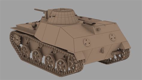 3D Model T30 Light Tank - TurboSquid 1964565