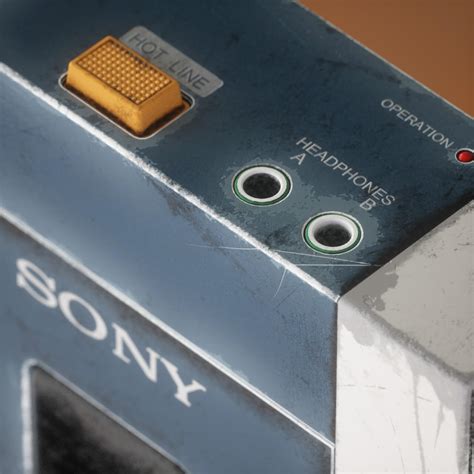 Sony Walkman TPS-L2 3D Model by asiry