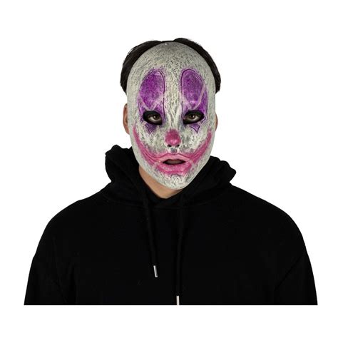 Rebel Pink Neon Effect Mask for Adults | Party Expert