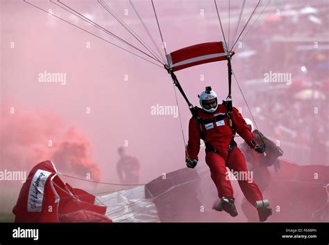 The Red Devils - the freefall team is the parachute display team of both The Parachute Regiment ...