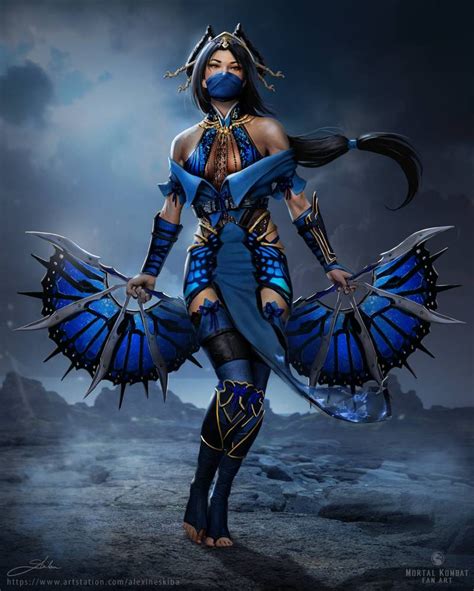 Kitana Khan - fan art by Skyrawathi on @DeviantArt | Mortal kombat ...