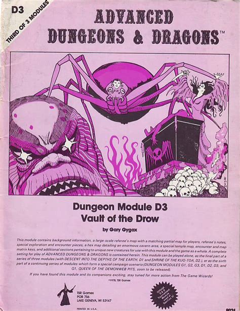 Quag Keep: D3 Vault of the Drow, Cassandra's Carpet Trap IV