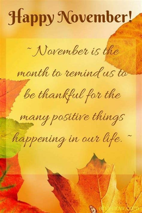 Pin by Michele Wilder on Fall's Beauty | Happy november, November ...