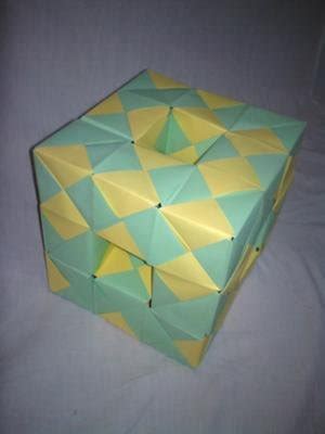 Menger Sponge (Level1) by A.S | Origami Resource Center