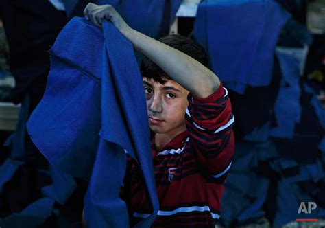 Syrian refugee children labor in Turkish factories — AP Photos