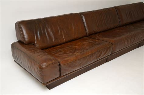 1960's Vintage Leather Modular Sofa by De Sede - Retrospective Interiors - Retro Furniture ...