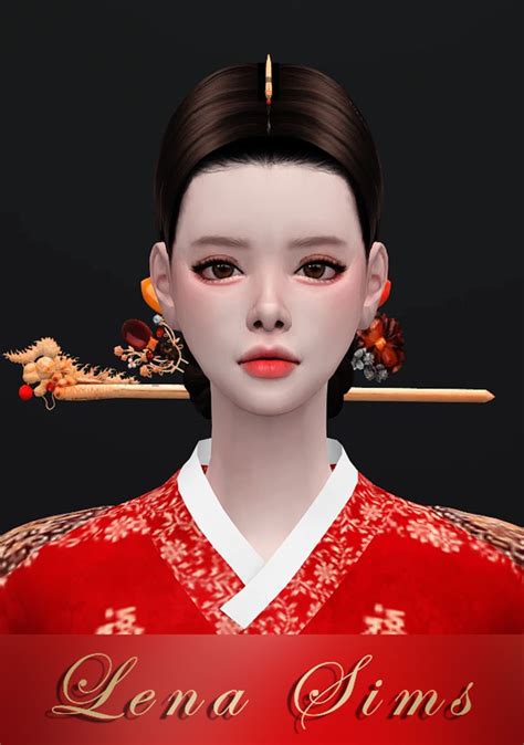 [Lena Sims] Mr.Queen Royal Dragon Binyeo | Atelier Lena on Patreon Korean Traditional Dress ...