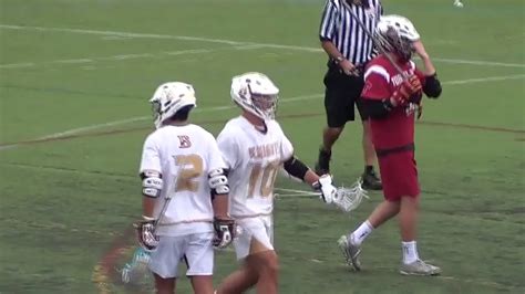 Tyler Buchner #10 - Varsity Lacrosse Highlights vs Torrey Pines - Freshman Year - YouTube