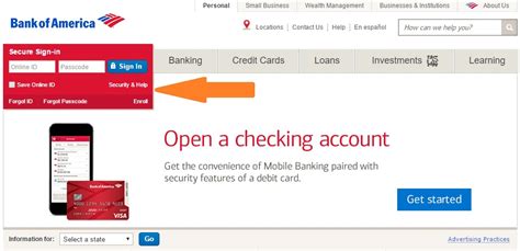 Bank of America Login at bankofamerica.com | LoginGuide.co