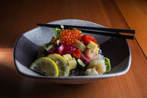 Chirashi is an artistic fish and rice bowl that’s full of flavors and ...