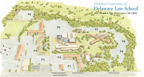 Delaware Valley University Campus Map