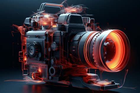 Premium AI Image | professional movie camera