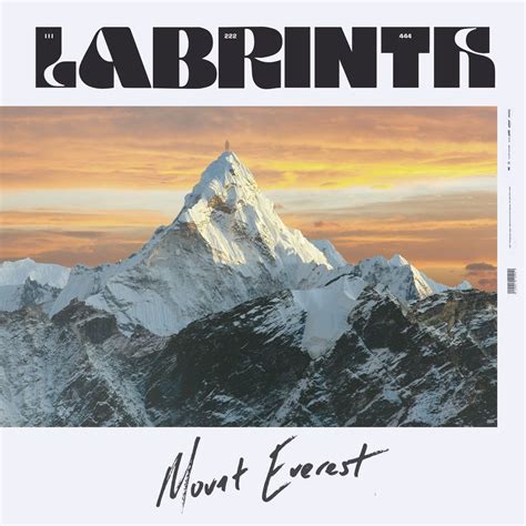 ‎Mount Everest - Single par Labrinth sur Apple Music en 2022 | Fraisier ...