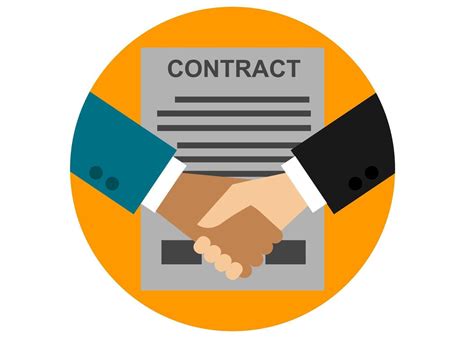 Circle icon clip art contract deal partnership illustration finance business 18869400 Vector Art ...