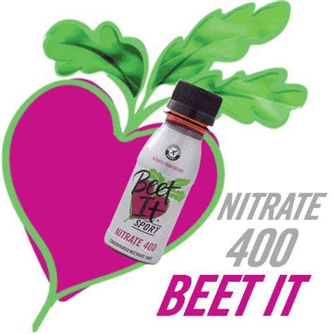 Beetroot Nitrate Sticker by Beet It Sport