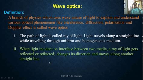 Lecture 1/Wave optics/XII Physics/Nature of light: Newton's corpuscular ...