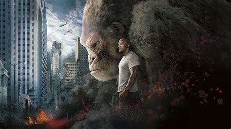 1920x1080 Rampage 2018 Movie 10k Poster Laptop Full HD 1080P HD 4k Wallpapers, Images ...