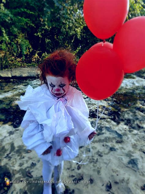 Homemade Pennywise Costume for Halloween