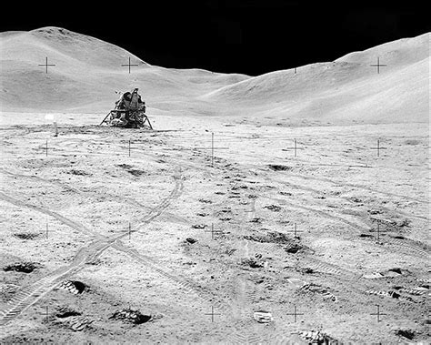 NASA Apollo 15 Lunar Module on Moon Photo Print for Sale