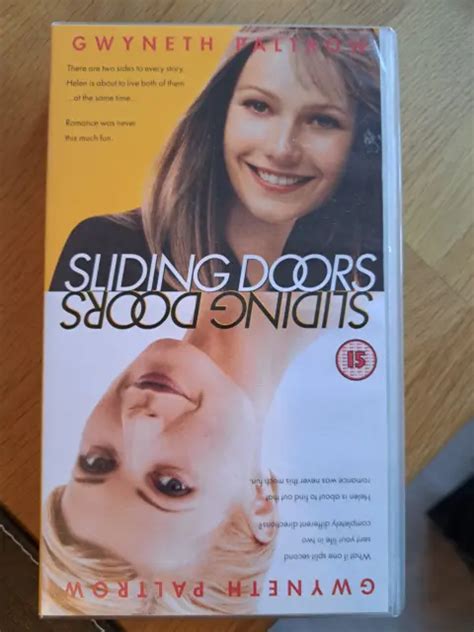 VHS - SLIDING Doors - engl. Original, Gwyneth Paltrow, John Hannah ...