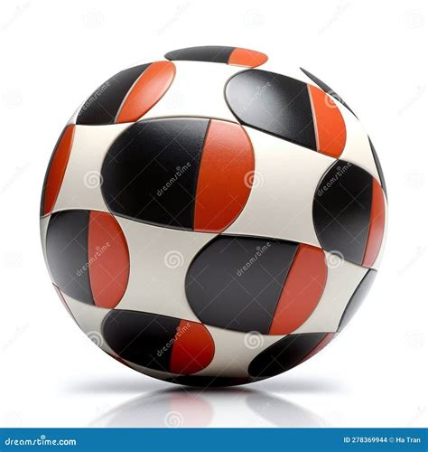 Soccer Ball Isolated on a White Background Stock Illustration ...