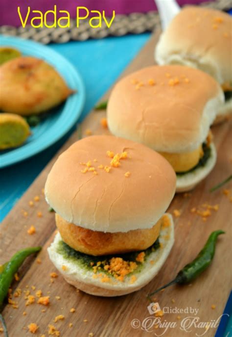 Cook like Priya: Vada Pav Recipe | Mumbai Style Vada Pav with Spicy ...