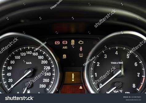 Car Warning Lights Dashboard Car Service Stock Photo 2219879207 ...