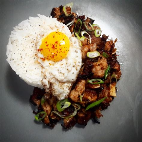 Homemade Filipino Sisig with rice! #food #meal #foods #healthyfood # ...