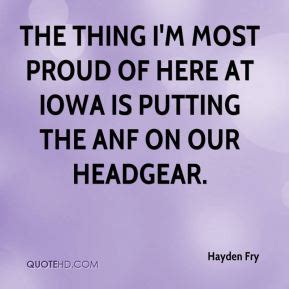 Hayden Fry Quotes. QuotesGram