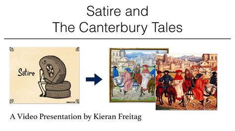 Satire and the Canterbury Tales - YouTube