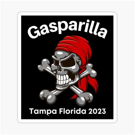 "2023 Gasparilla Pirate Festival - Tampa, Florida" Sticker for Sale by ...