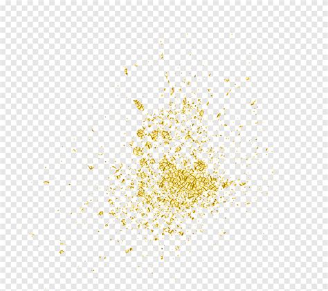 Gold particles, float, gold png | PNGEgg