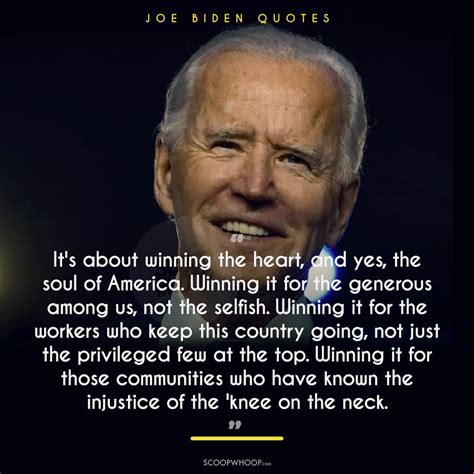 Quotes By US President-Elect Joe Biden