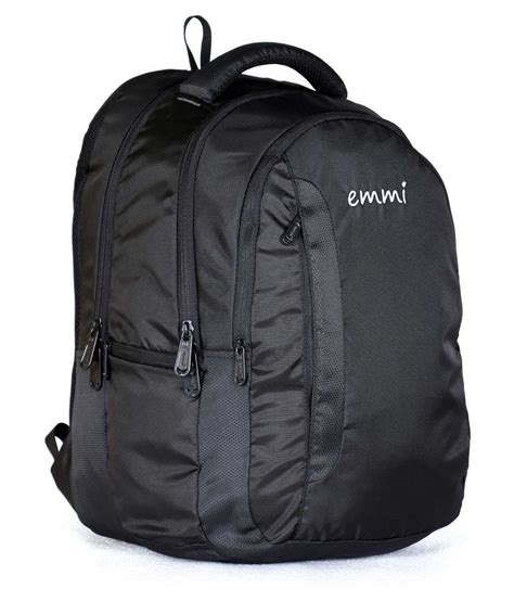 EMMI BAGS Black Elfin XL Backpack - Buy EMMI BAGS Black Elfin XL ...