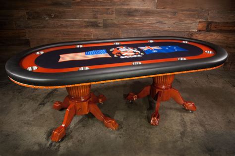 The Rockwell - High end furniture poker table with dining top options