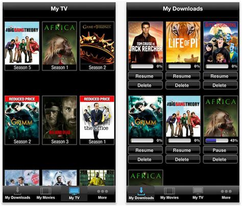 Vudu iOS app updated with ability to download movies for offline viewing