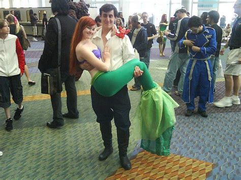 Ariel and Prince Eric by eaperodin, via Flickr | Mermaid halloween ...