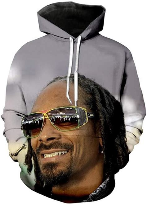 Snoop Dogg Hoodies Merch Hooded Sweatshirt Multicolored Nuthin' But a G ...