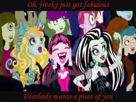 Monster High Fright Song Lyrics - YouTube