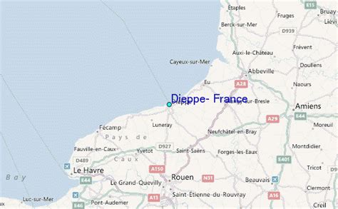 Dieppe, France Tide Station Location Guide