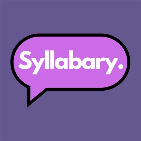 Syllabary – Medium