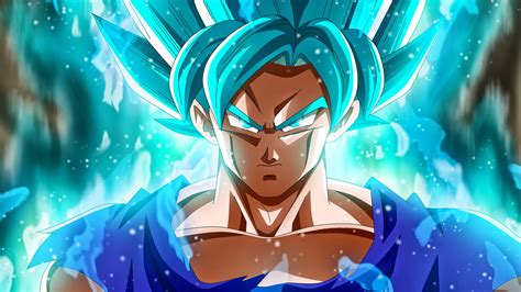 Dragon Ball Super Saiyan Blue - Papel de Parede para Celular