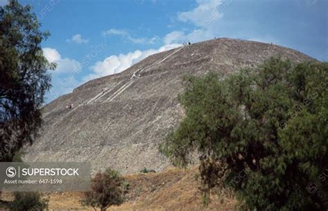 Pyramid of the Sun Teotihuacan Mexico - SuperStock