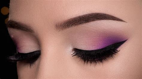 Easy Purple Makeup Tutorial - YouTube