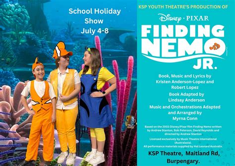 Disney's Finding Nemo Jr | www.familiesmagazine.com.au